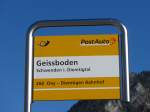 PostAuto/466059/166504---postauto-haltestelle---schwenden-i (166'504) - PostAuto-Haltestelle - Schwenden i. Diemtigtal, Geissboden - am 1. November 2015