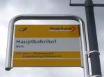 PostAuto/476308/168455---postauto-haltestelle---bern-hauptbahnhof (168'455) - PostAuto-Haltestelle - Bern, Hauptbahnhof - am 11. Januar 2016