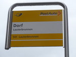 PostAuto/508928/171745---postauto-haltestelle---lauterbrunnen-dorf (171'745) - PostAuto-Haltestelle - Lauterbrunnen, Dorf - am 12. Juni 2016