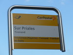 (173'007) - PostAuto-Haltestelle - Yvonand, Sur Pirales - am 15.