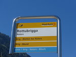 (173'685) - PostAuto-Haltestelle - Naters, Rottubrigga - am 7.