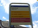 (180'335) - PostAuto-Haltestelle - Appenzell, Bahnhof - am 22.
