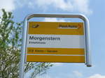 (180'724) - PostAuto-Haltestelle - Ennetmoos, Morgenstern - am 24. Mai 2017