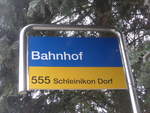 PostAuto/607154/189681---postauto-haltestelle---schfflinsdorf-oberweningen-bahnhof (189'681) - PostAuto-Haltestelle - Schfflinsdorf-Oberweningen, Bahnhof - am 26. Mrz 2018