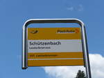 PostAuto/636885/194422---postauto-haltestelle---lauterbrunnen-schuetzenbach (194'422) - PostAuto-Haltestelle - Lauterbrunnen, Schtzenbach - am 25. Juni 2018