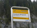 (205'513) - PostAuto-Erlebnisweg Griesalp-Haltestelle - Halte-Stelle Nr.
