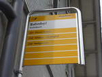 (205'571) - PostAuto-Haltestelle - Entlebuch, Bahnhof - am 27.