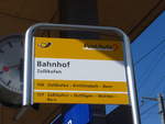 (207'544) - PostAuto-Haltestelle - Zollikofen, Bahnhof - am 7.