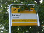 PostAuto/671456/208553---postauto-haltestelle---schoenried-bahnhof (208'553) - PostAuto-Haltestelle - Schnried, Bahnhof - am 5. August 2019