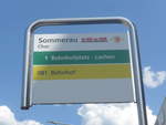 (208'698) - SBC/PostAuto-Haltestelle - Chur, Sommerau - am 11. August 2019