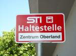 (128'188) - STI-Haltestelle - Thun, Zentrum Oberland - am 1.