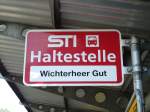 (128'222) - STI-Haltestelle - Oberhofen, Wichterheer Gut - am 1.