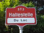 (128'224) - STI-Haltestelle - Gunten, Du Lac - am 1.