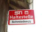 (128'757) - STI-Haltestelle - Buchen, Schmiedsegg - am 15.