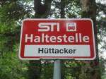 STI Thun/257700/128762---sti-haltestelle---homberg-huettacker (128'762) - STI-Haltestelle - Homberg, Httacker - am 15. August 2010