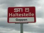 (128'763) - STI-Haltestelle - Schwendibach, Gappen - am 15.