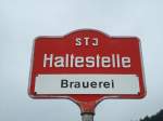 (130'297) - STI-Haltestelle - Steffisburg, Brauerei - am 10.