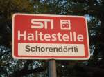 (133'356) - STI-Haltestelle - Gwatt, Schorendrfli - am 21.