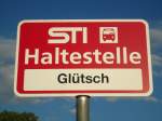 (134'631) - STI-Haltestelle - Zwieselberg, Gltsch - am 2.