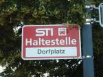 (134'639) - STI-Haltestelle - Reutigen, Dorfplatz - am 2. Juli 2011