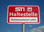 (135'479) - STI-Haltestelle - Unterseen, Schiessstand Lehn - am 14.