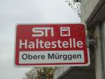 (136'621) - STI-Haltestelle - Fahrni, Obere Mrggen - am 17.