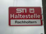 (136'622) - STI-Haltestelle - Fahrni, Rachholtern - am 17.