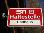 (136'781) - STI-Haltestelle - Heimenschwand, Badhaus - am 21.
