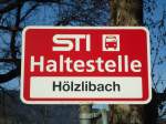 STI Thun/284508/136832---sti-haltestelle---pohlern-hlzlibach (136'832) - STI-Haltestelle - Pohlern, Hlzlibach - am 22. November 2011