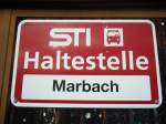 (148'317) - STI-Haltestelle - Heimenschwand, Marbach - am 15.