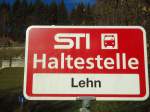 (148'325) - STI-Haltestelle - Bleiken, Lehn - am 15.
