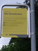 (162'467) - STI-Haltestelle - Steffisburg, Alte Bernstrasse - am 22. Juni 2015
