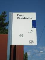 (135'064) - TL-Haltestelle - Lausanne, Parc-Vlodrome - am 11. Juli 2011