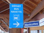 (189'017) - TMR-Haltestelle - Les Marcottes, Bahnhof - am 3.