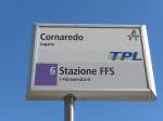 (155'226) - TPL-Haltestelle - Lugano, Cornaredo - am 13.