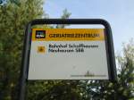 (136'235) - VBSH-Haltestelle - Schaffhausen, Geriatriezentrum - am 25.
