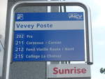 VMCV Clarens/638932/195708---vmcv-haltestelle---vevey-poste (195'708) - VMCV-Haltestelle - Vevey, Poste - am 6. August 2018