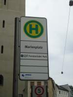 (128'602) - Bus-Haltestelle - Mnchen, Marienplatz - am 11.