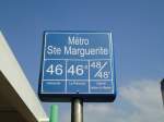 (130'577) - Bus-Haltestelle - Marseille, Mtro Ste Marguerite - am 15.