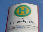 (197'311) - Bus-Haltestelle - Salzburg, Hanuschplatz - am 13.