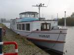(156'963) - Das Motorschiff Munot am 20. November 2014 in Drachten