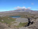 vulkane-2/619284/191385---lower-tama-lake-und (191'385) - Lower Tama Lake und Mount Ruapehu am 25. April 2018 bei Whakapapa