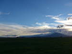 (191'848) - Der Mount Taranaki am 29. April 2018 von Opunake aus