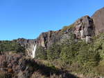 (191'331) - Der Taraniki-Wasserfall in Sicht am 25. April 2018 bei Whakapapa