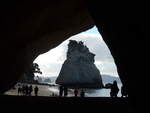 hahei-9/613187/190552---cathedral-cove-mit-te (190'552) - Cathedral Cove mit Te Hoho Rock am 20. April 2018 bei Hahei