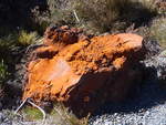 (191'360) - Rostroter Stein im Tongariro-Nationalpark am 25.
