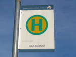 (196'842) - Bus-Haltestelle - Radfeld, Haus Klement - am 11.