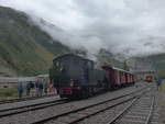 Dampflokomotiven/711778/219943---dfb-dampflokomotive---nr-704 (219'943) - DFB-Dampflokomotive - Nr. 704 - am 22. August 2020 in Gletsch