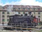 Dampflokomotiven/711907/219953---dfb-dampflokomotive---nr-9 (219'953) - DFB-Dampflokomotive - Nr. 9 - am 22. August 2020 in Gletsch