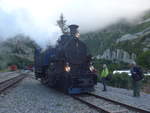 Dampflokomotiven/712425/220009---dafb-dampflokomotive---nr-1 (220'009) - DAFB-Dampflokomotive - Nr. 1 - am 22. August 2020 in Gletsch